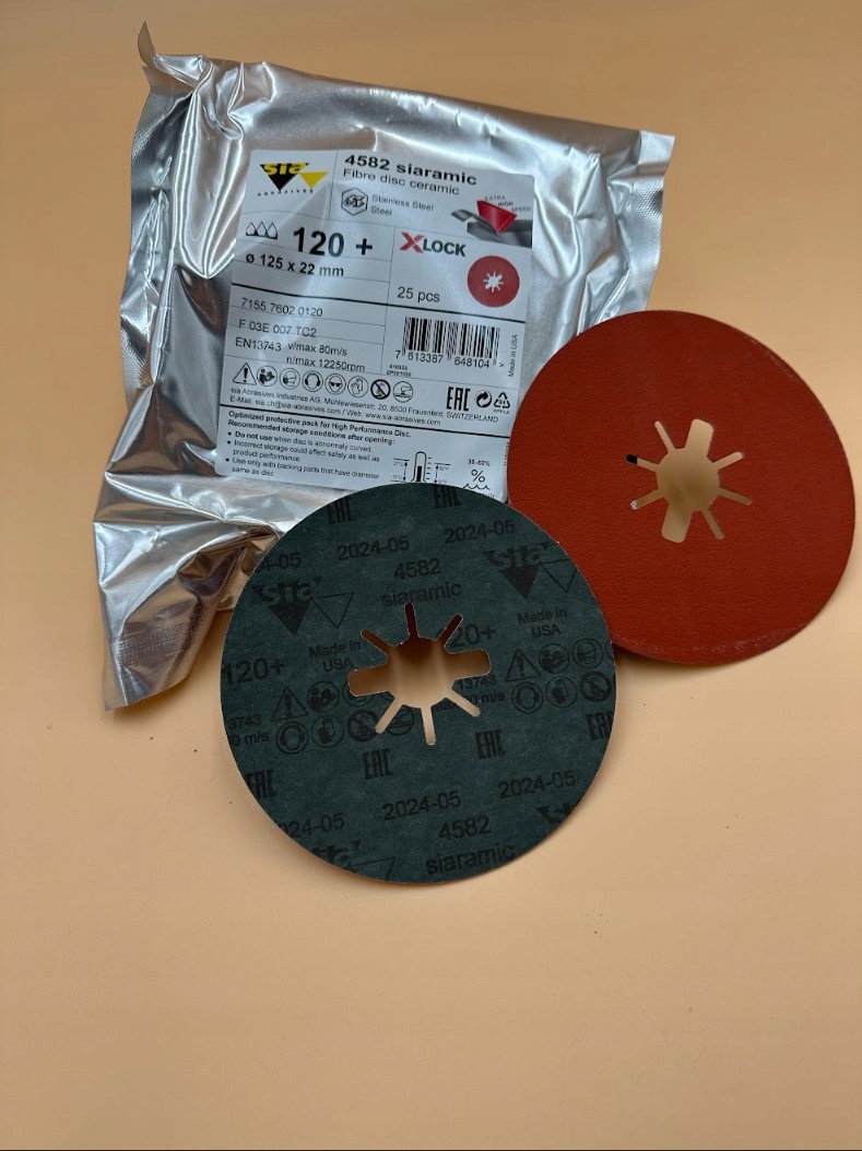 Fíbrový Disk Sia 125 mm P120 25 ks