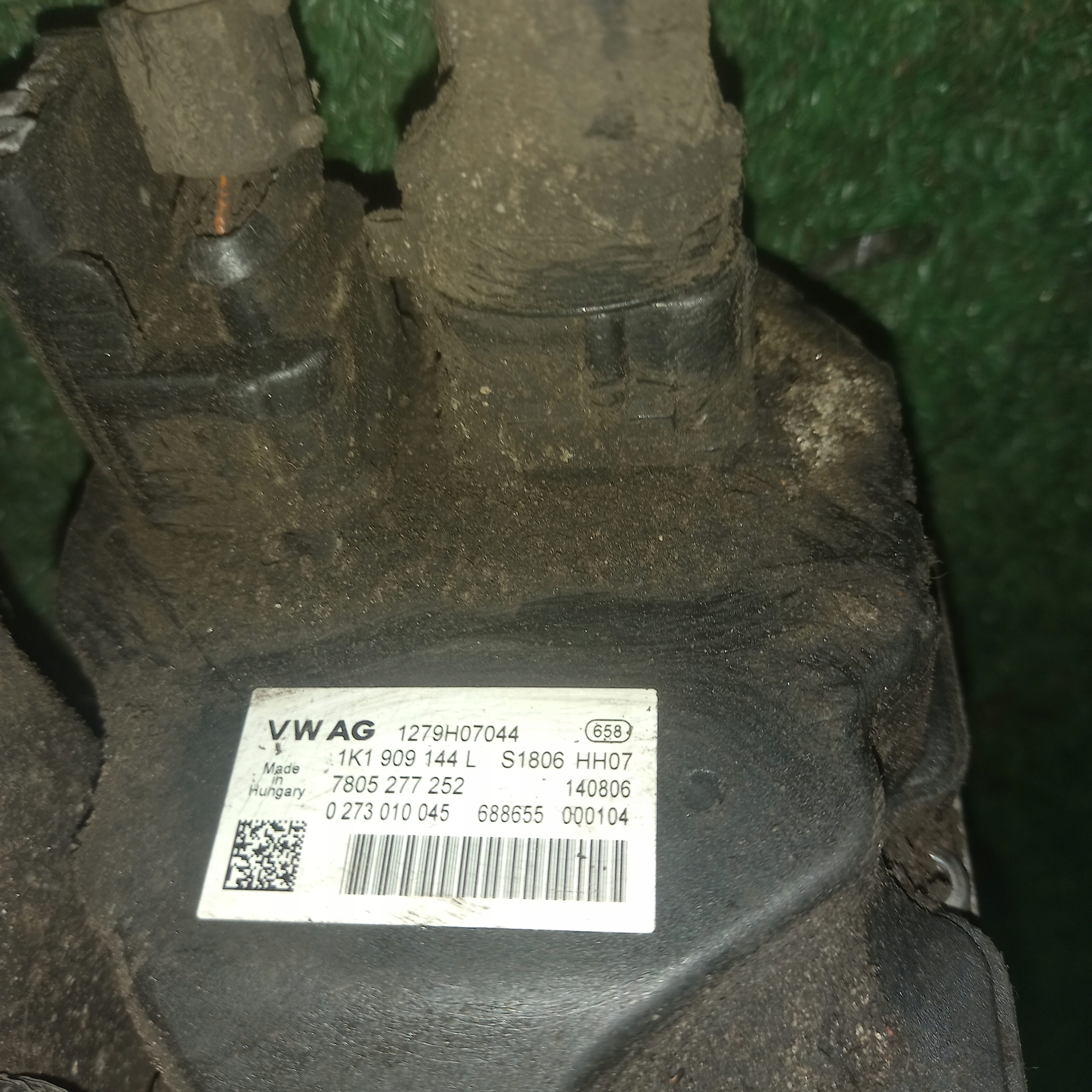 control ZE WSPOMAGANIEM VOLKSWAGEN GOLF 5 1K1909144L