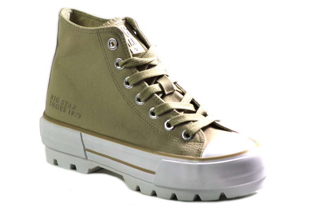 Trampki Big Star LL274160 Beige Beżowe Damskie