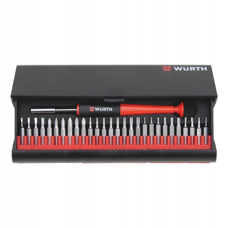 WURTH ZESTAW BITÓW WKRĘTAKÓW PRECYZYJNYCH 29 ELEMENTÓW