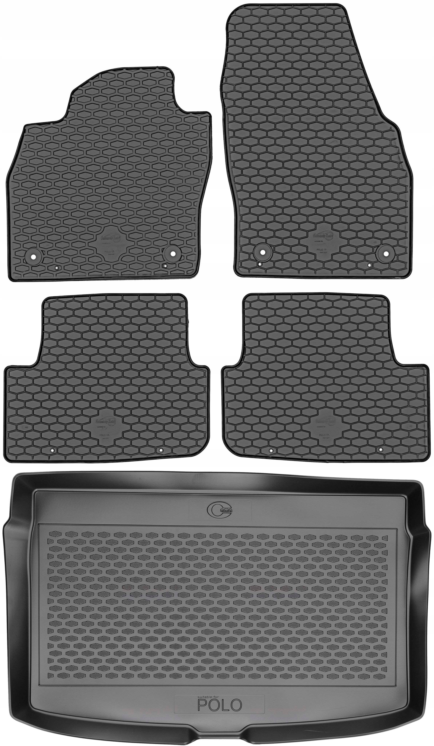 Vw Polo VI Hatchback/Sedan 18 Koberce batožinový priestor