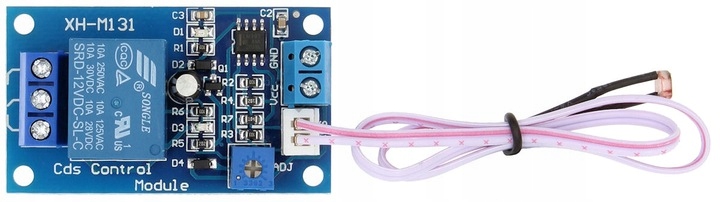 XH-M131czujnik oświetlenia zmierzchu przekaźnik