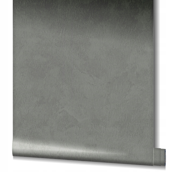 Šedá tapeta s efektem oděrek, vinylová, 70 cm