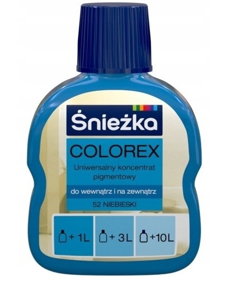 

Colorex Śnieżka Pigment Do Farb 100ml Niebieski
