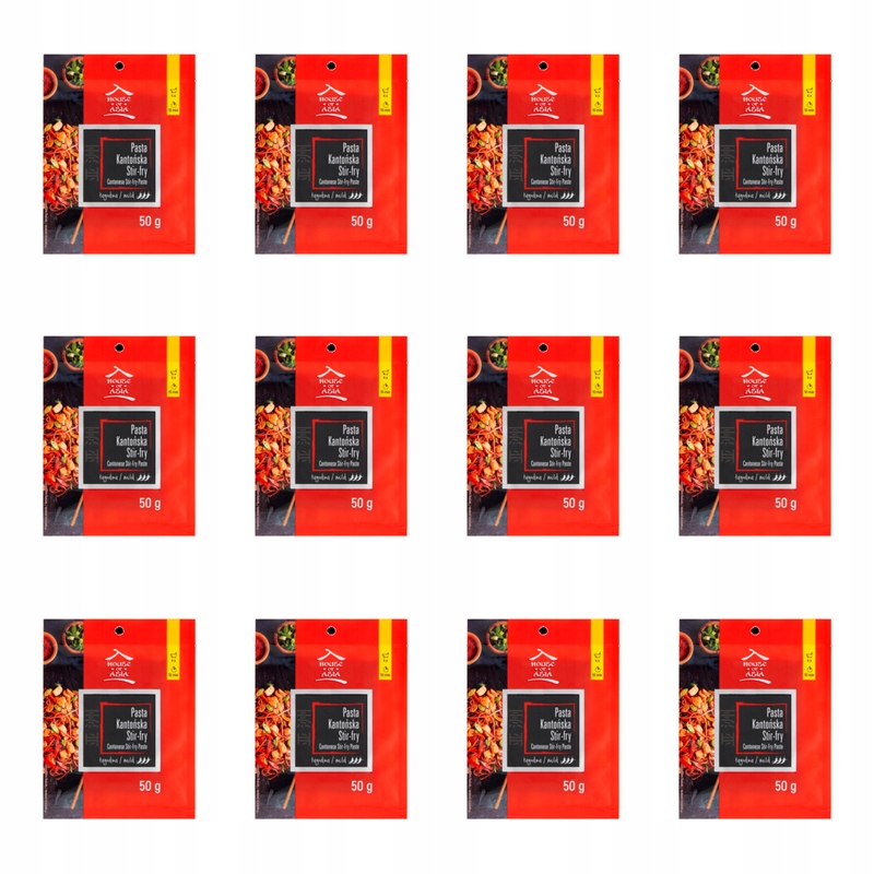 House of Asia pasta Kantonská pasta Stir-fry 50 g X12