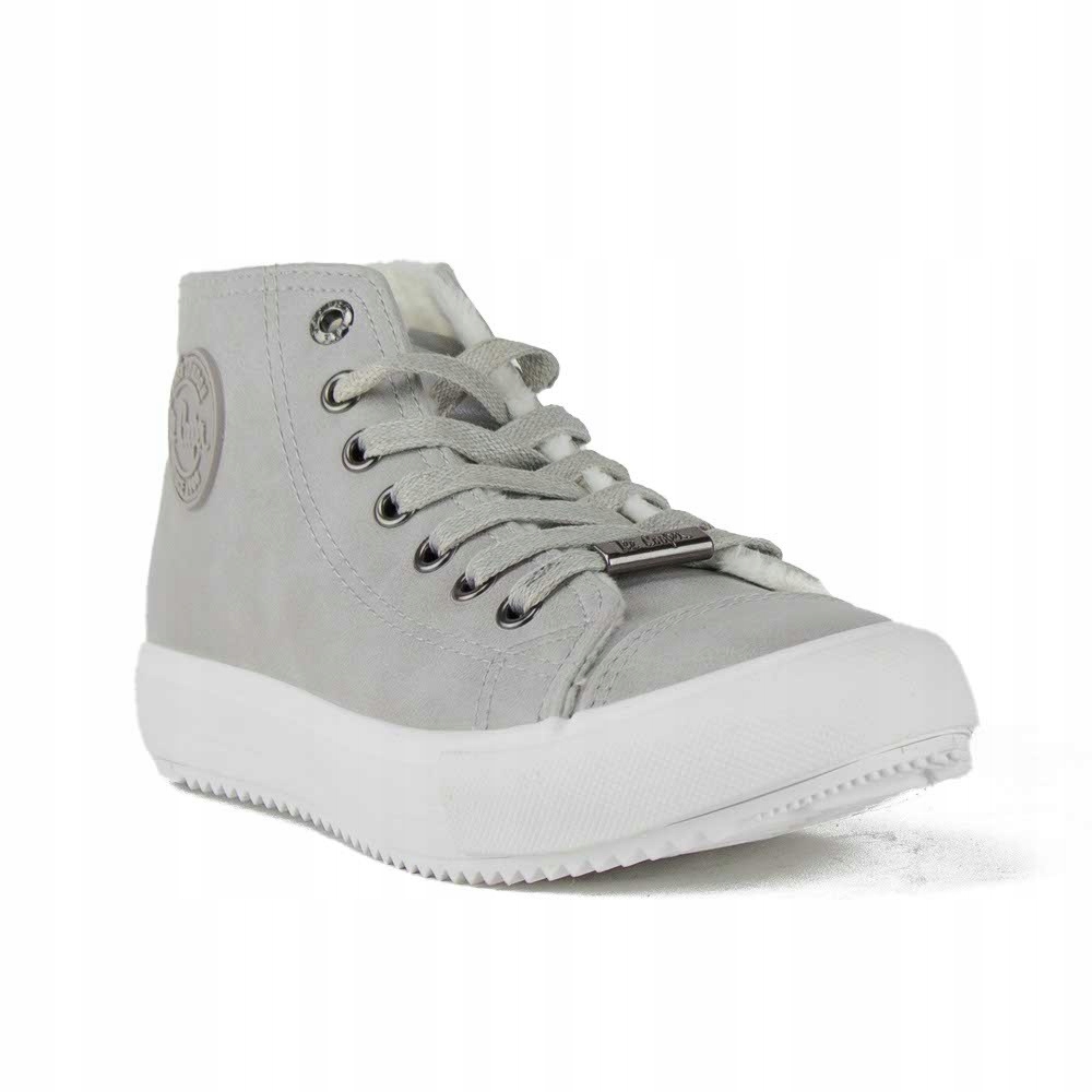 

Trampki damskie ocieplane Lee Cooper 013 grey r.37