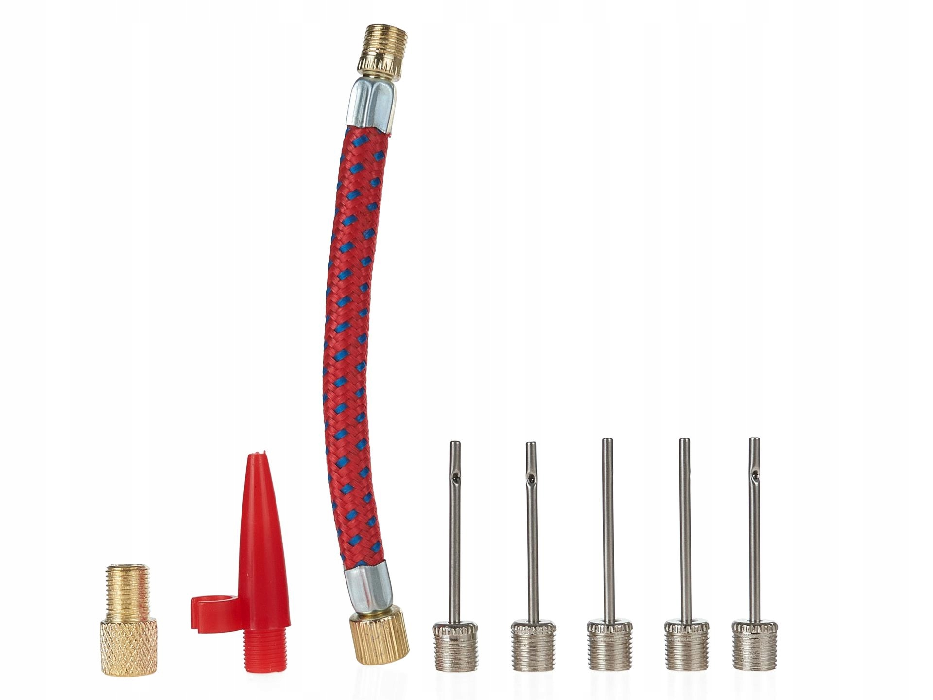 Zestaw końcówek do pompki - igła, wężyk, adapter 8el. (40/400)