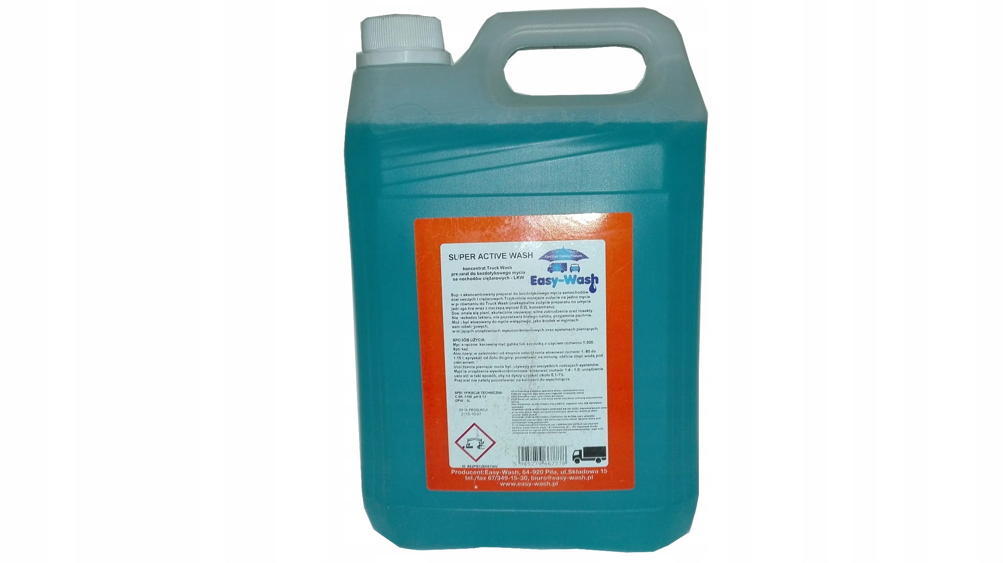 SUPER ACTIV WASH PIANA BEZDOTYKOWA 20 L EASY WASH