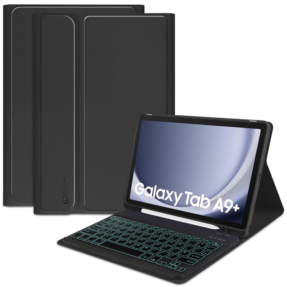 Keyboard Case – Pouzdro S Bluetooth Klávesnicí Pro Galaxy Tab A9+ Plus 11.0
