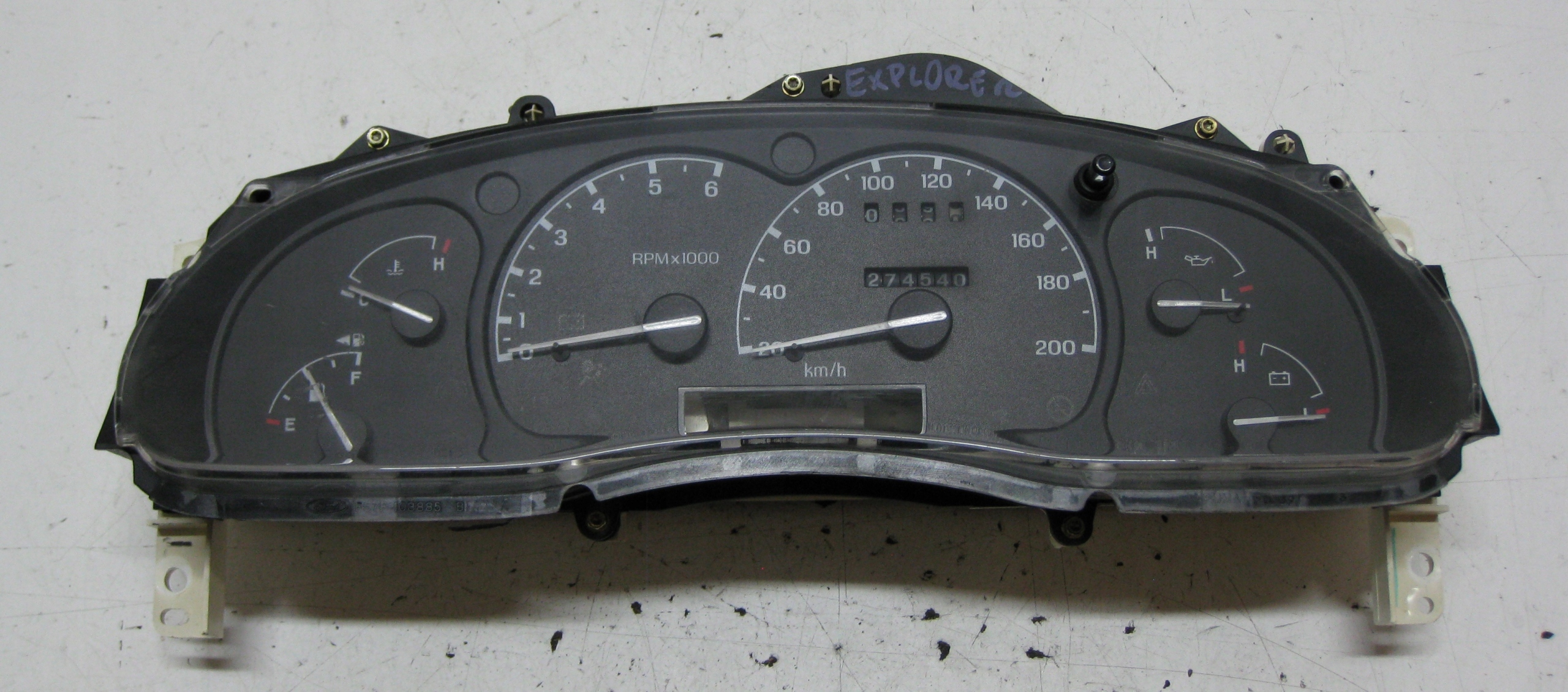 FORD EXPLORER II 98R FL 4.0 V6 dials dials F87F-10C956-D