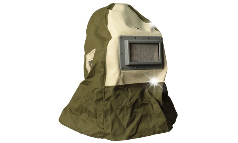 MASKA DO PIASKOWANIA OCHRONNA Z KASKIEM