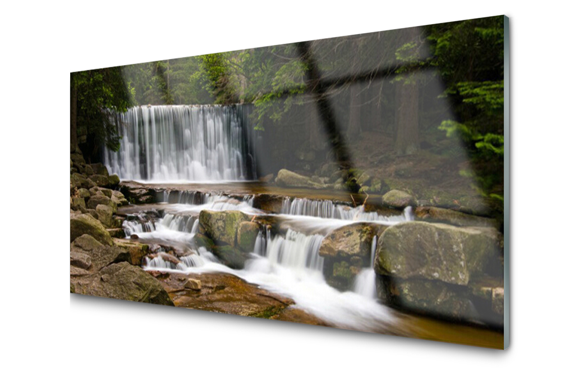 

Panel szklany Płytka Wodospad Natura 120x60
