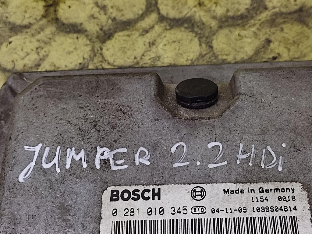 CITROEN JUMPER centralina motore 0281010345
