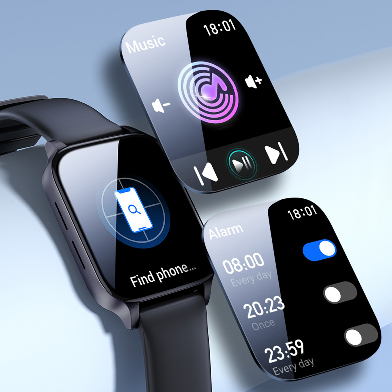 JOYROOM SMARTWATCH FitLife Pro ZEGAREK CIEMNOSZARY ROZMOWY | POLSKIE MENU Złącza brak