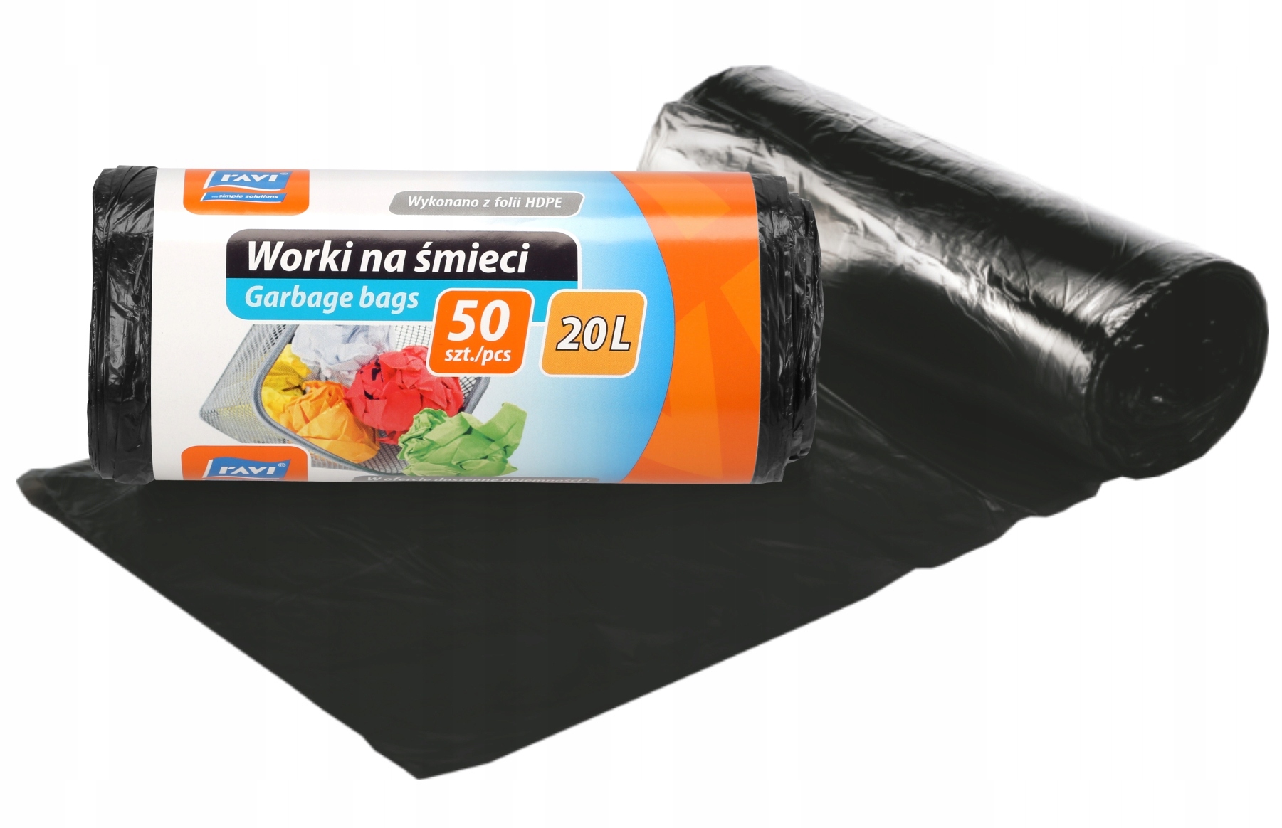 

Worki Na Śmieci Segregacji Czarne 20 L 50 szt