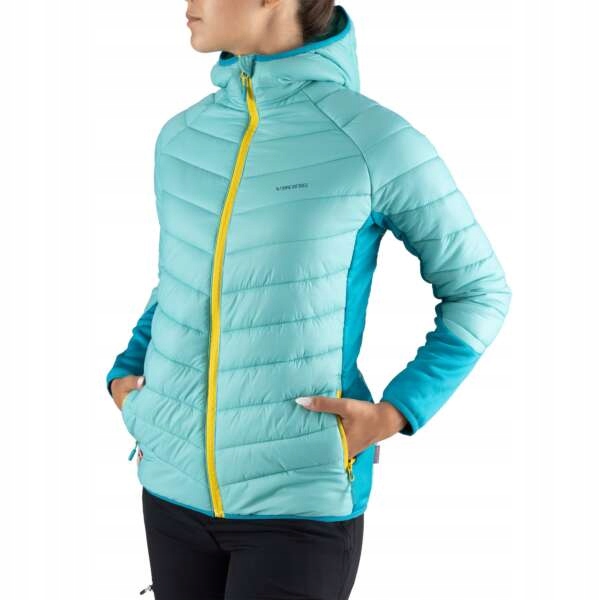 Kurtka damska Viking Becky Warm Pro Polartec Primaloft turkusowa