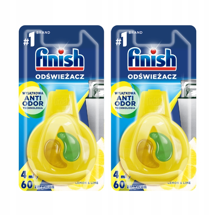 

Finish Zapach Do Zmywarki MIX Odświeżacz 2X60