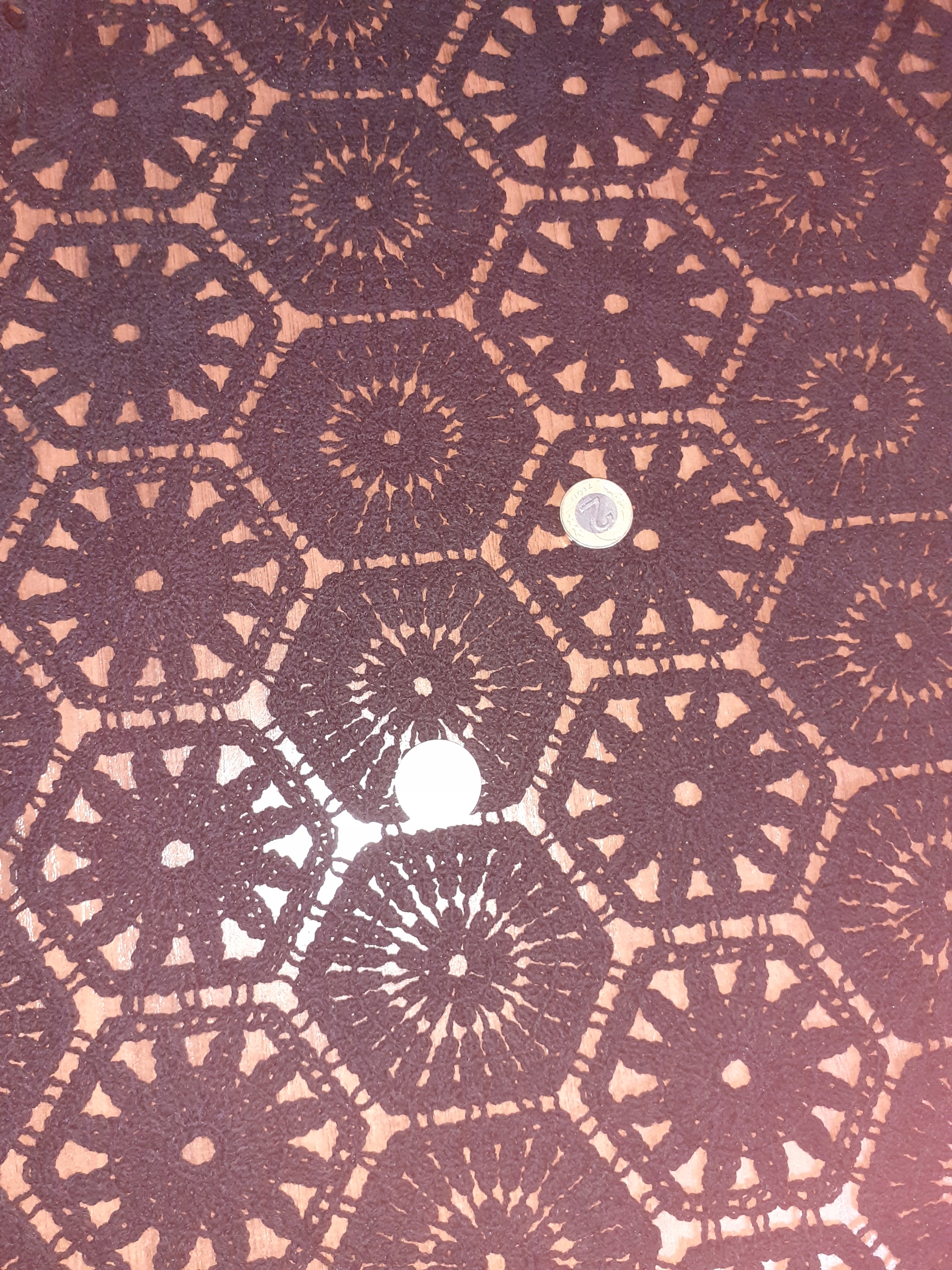 silná černá krajka ve stylu gipiury bavlna