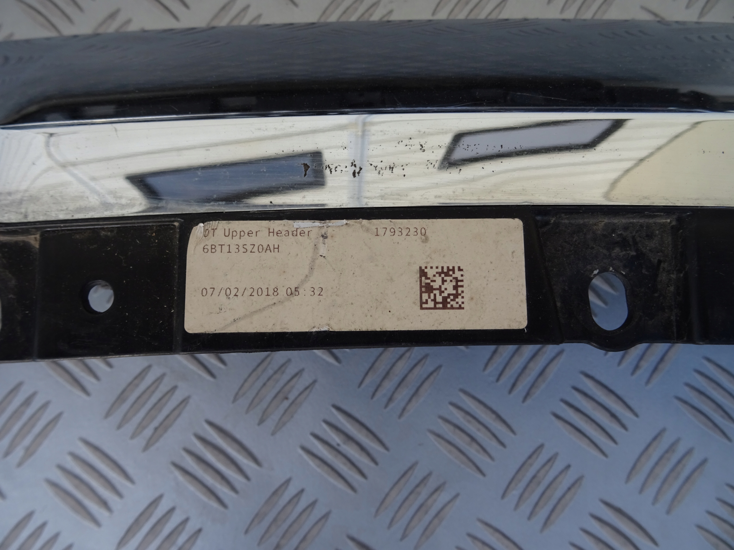 DODGE RAM 1500 V 5 2019 2020 2021 2022- GRILL ATRAPA CHROM LISTWA PRZÓD USA Kolor do lakierowania