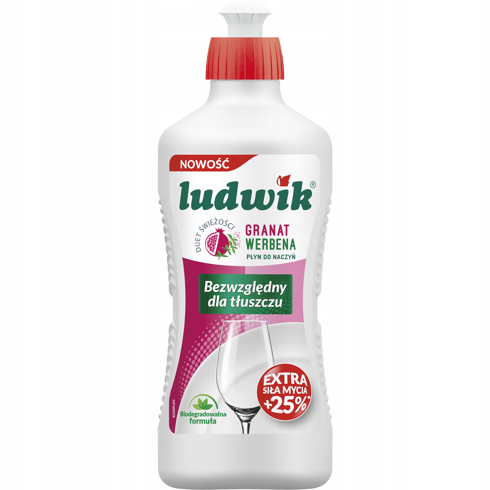 

Ludwik Płyn do mycia naczyń - Granat werbena 900g