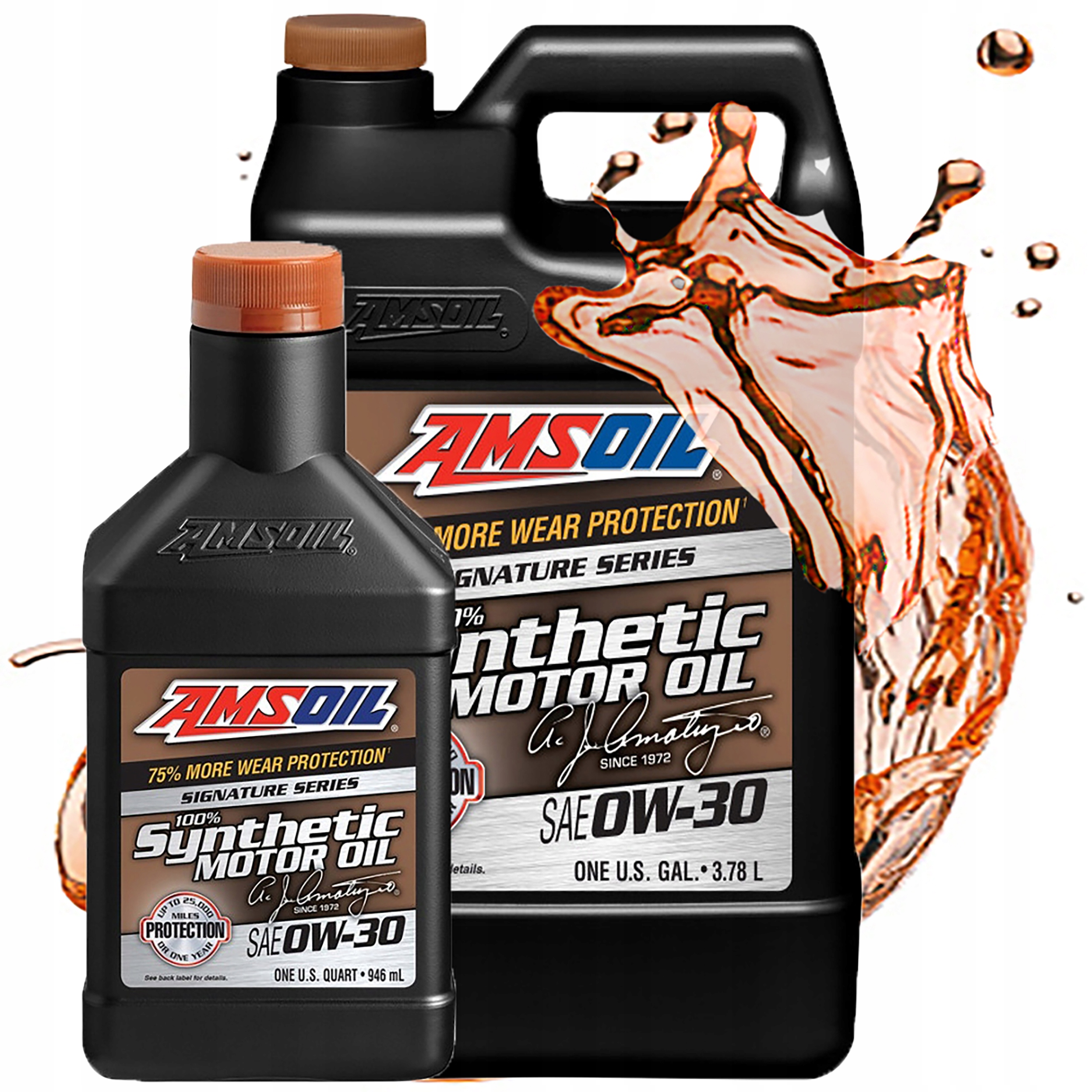 Syntetický Motorový Olej Amsoil 0W30 Signature Synth Azo 4,73L