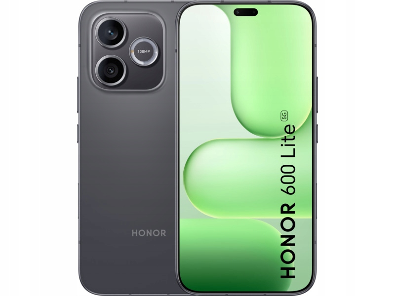 Smartfon Honor 600 Lite 5G 8/128GB 6.6" 120Hz Czarny