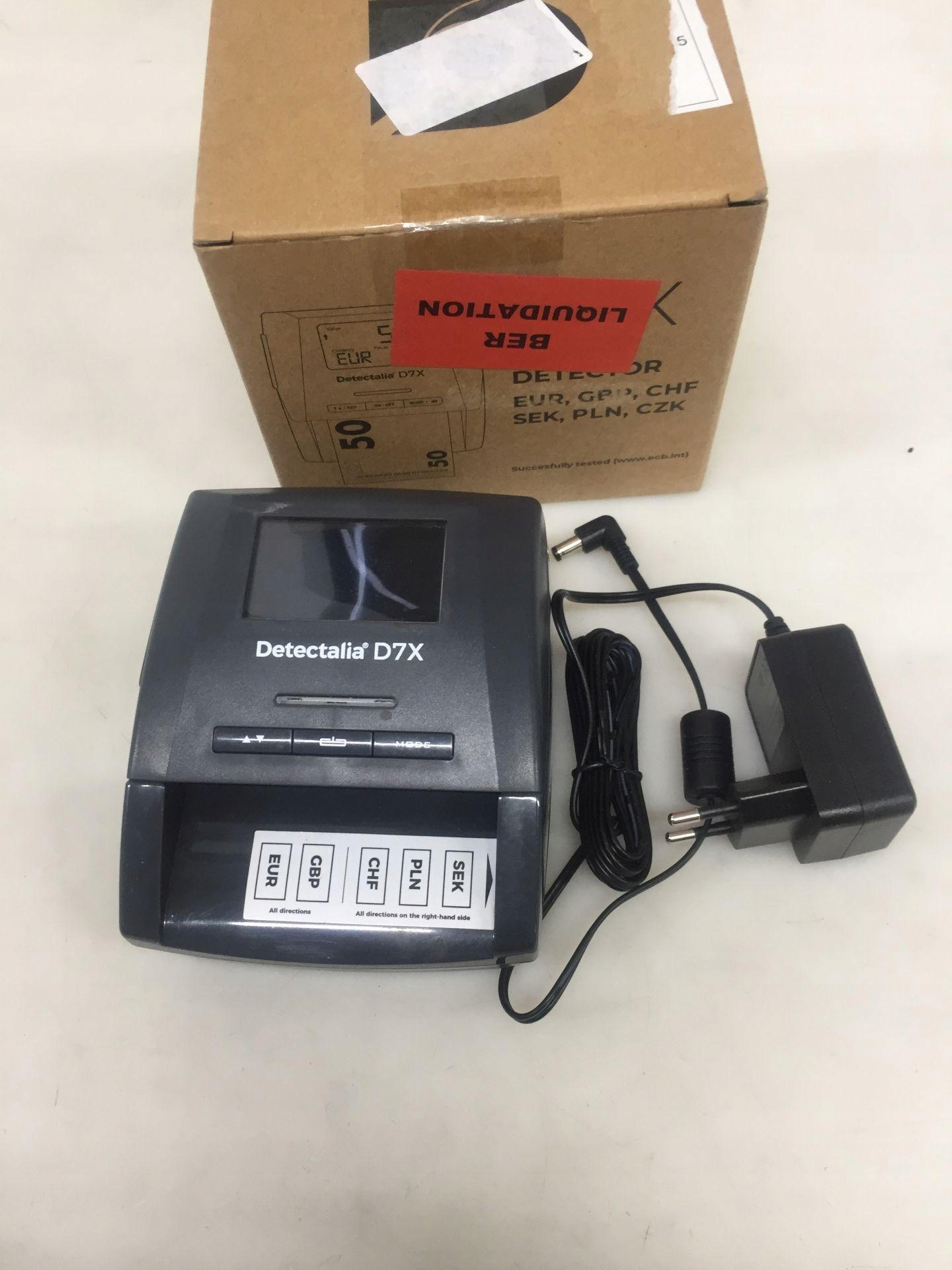 DETECTALIA D7XEU TESTER DO BANKNOTÓW Marka inny