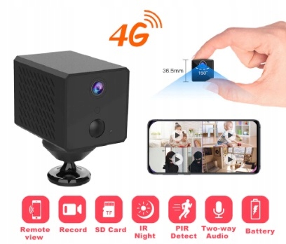 KAMERA NA BATERIE 4G LTE INTERNET Z KARTY SIM Marka Ineotronic