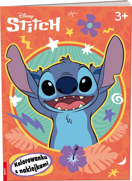 

Stitch. Kolorowanka z Naklejkami Ameet