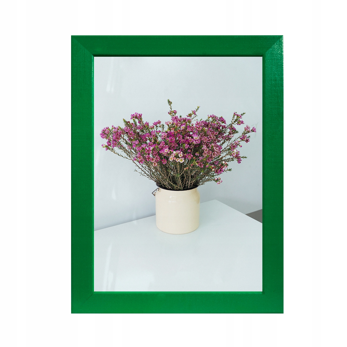 

Ramka drewniana Sosna ciemnozielony 20x30 cm