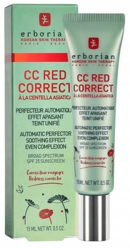 Erborian CC Red Correct krem korygujący zaczerwienienia15 ml