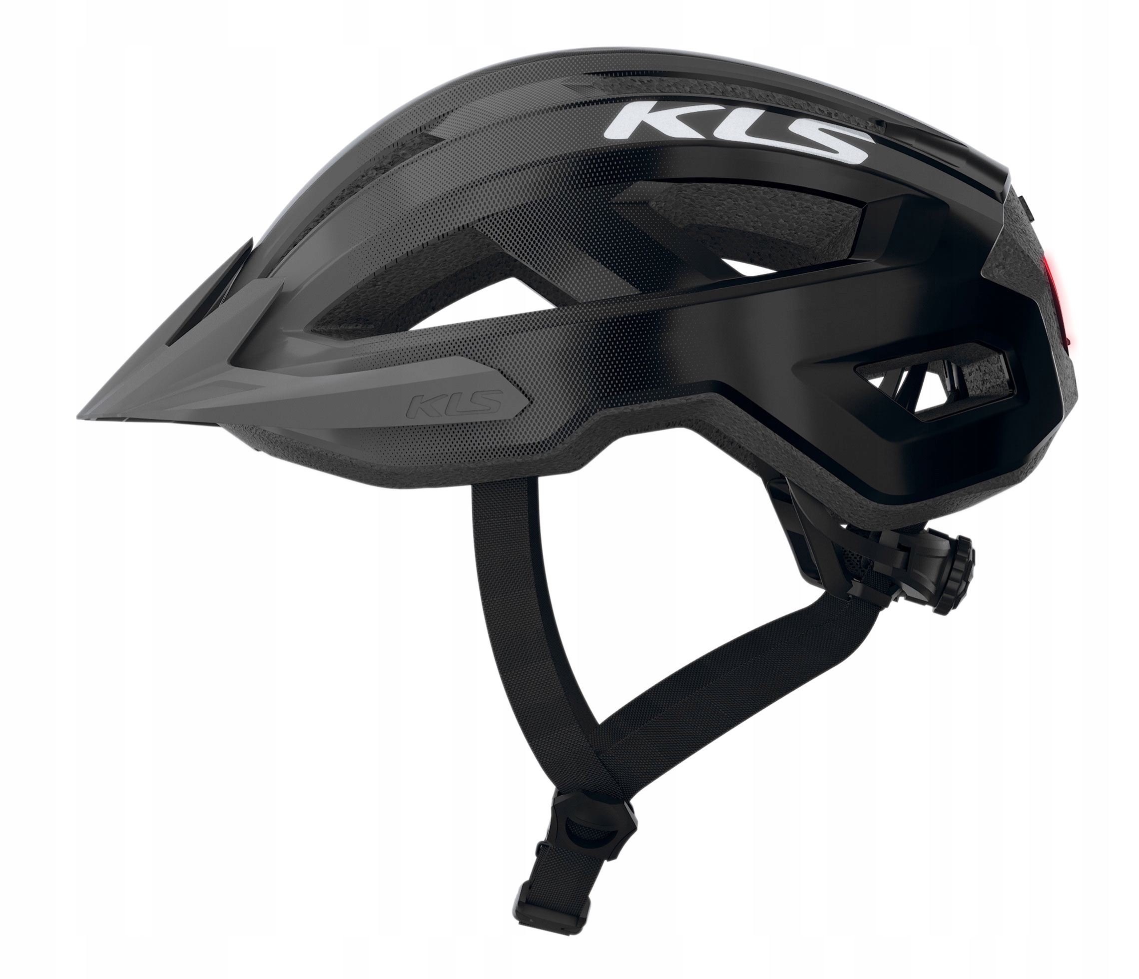 Kask Rowerowy Kellys Daze Lumio Z Tylną Lampką Black Czarny M/L 55-58 cm