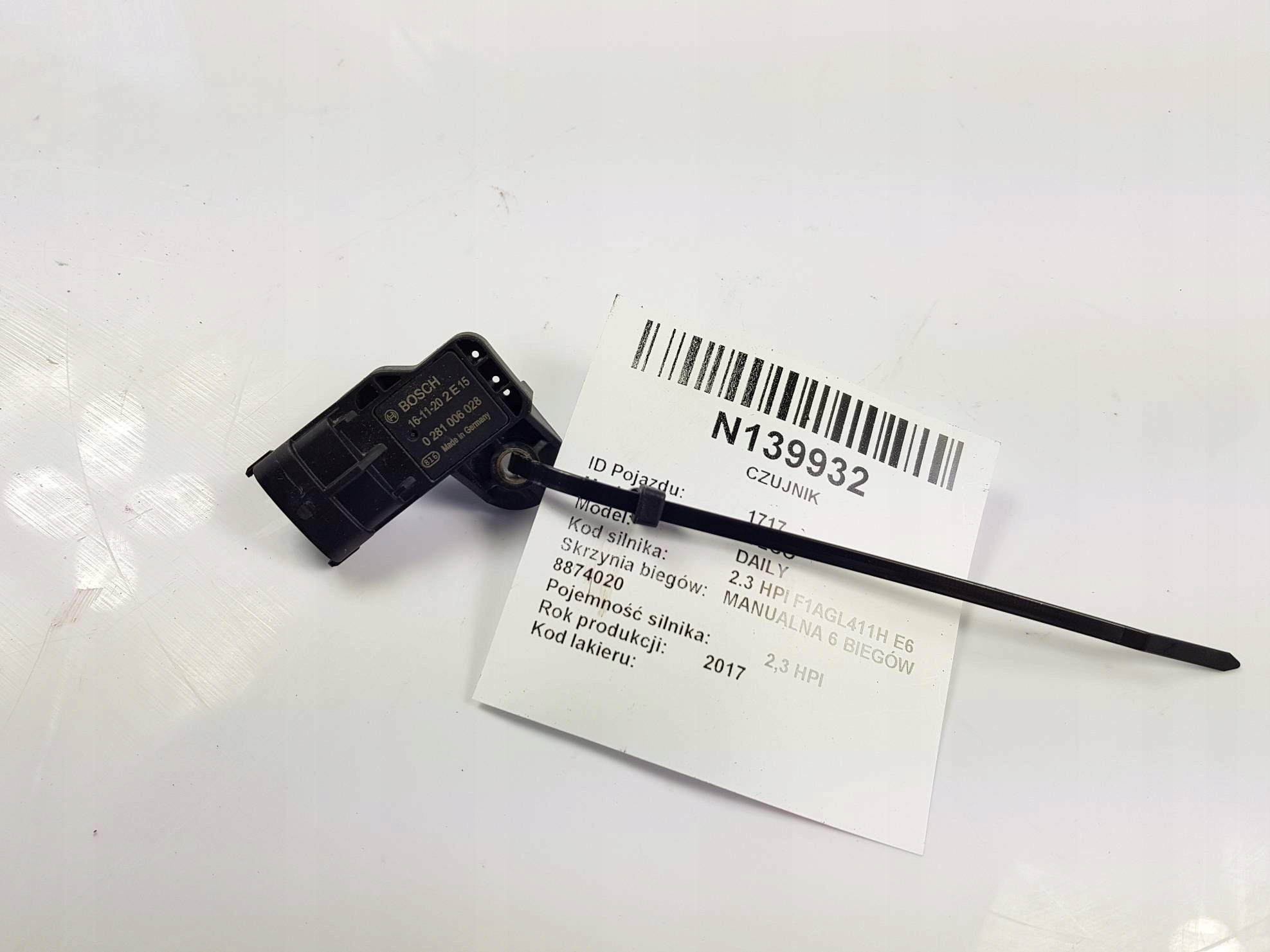 sensor MAPSENSOR 0281006028 IVECO DAILY 35S12