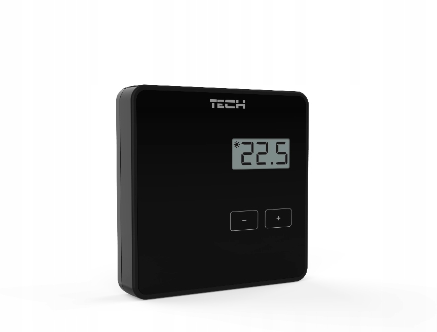 Bezdrôtový izbový regulátor čierny F-8Z Tech Ovládače