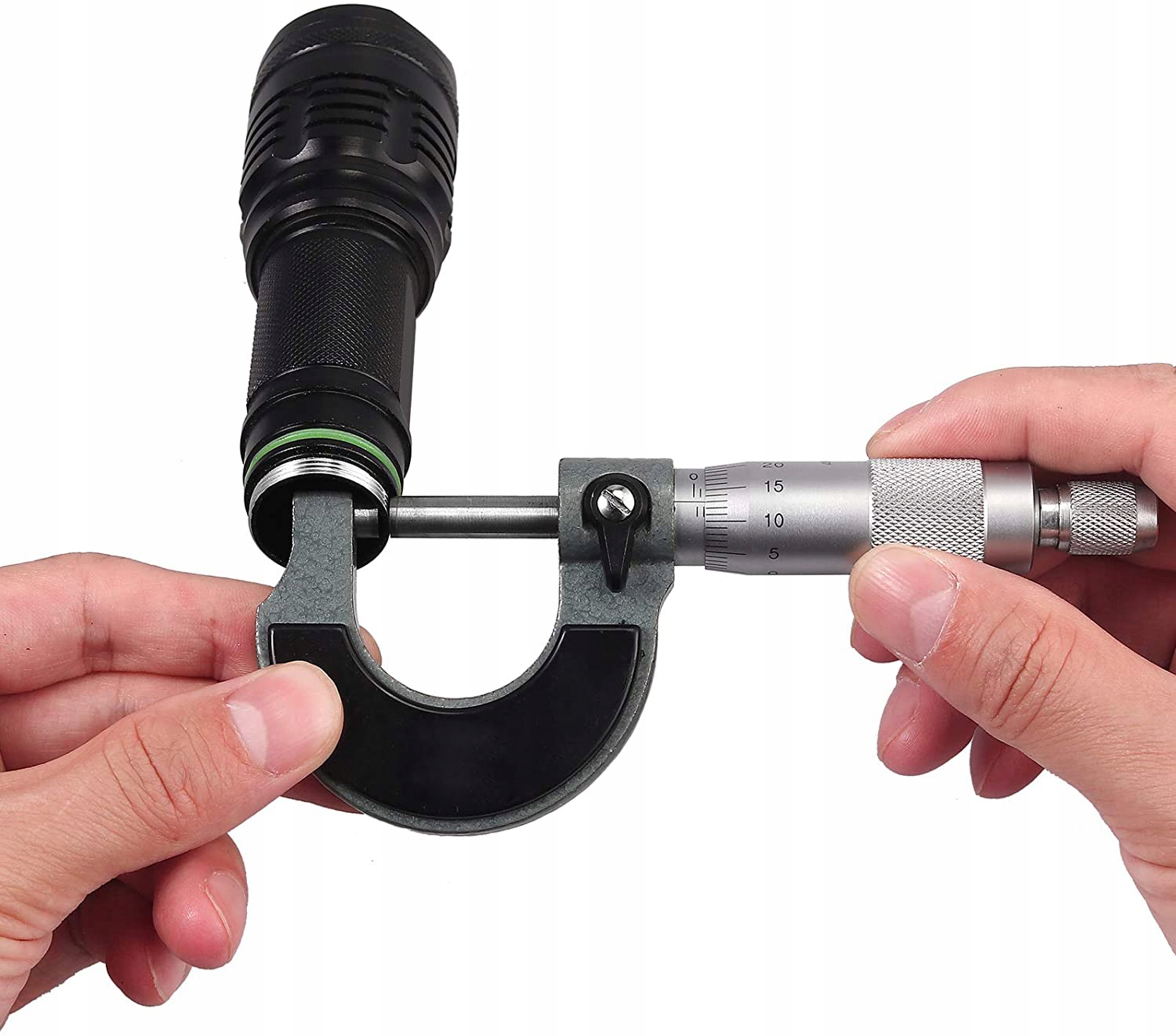 MIKROMETR NONIUSZOWY ZEWNĘTRZNY 0.01MM 0-25 MM ANALOGOWY ETUI Marka Vorfal