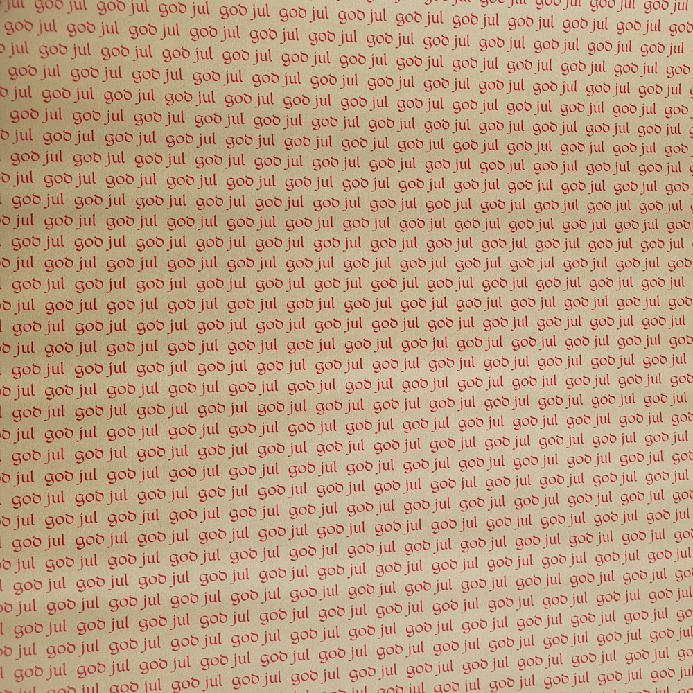 Papier beżowy święta do pakowania 57cmx2m 2m221