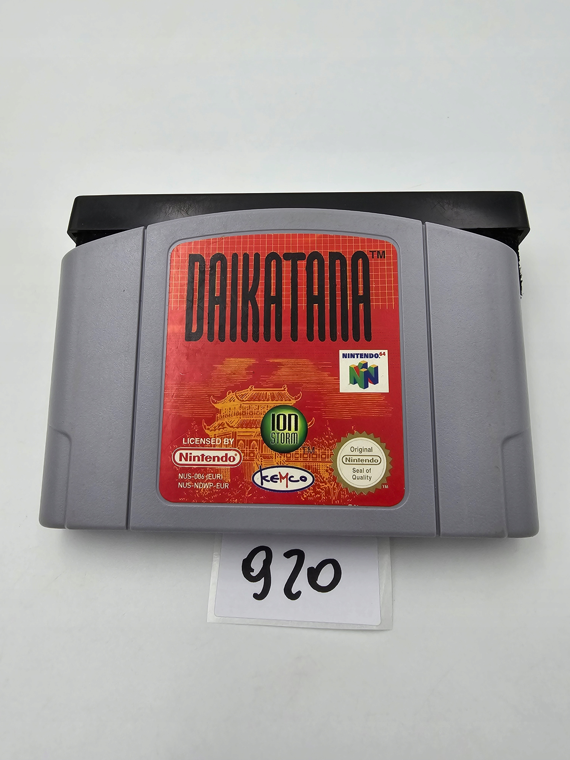 NINTENDO 64 DAIKATANA ORYGINAŁ Platforma Nintendo 64