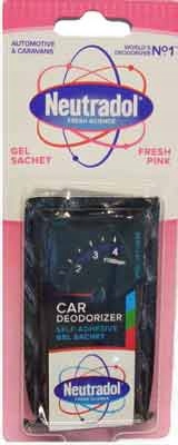 Zapach do samochodu Neutradol Gel Fresh Pink 50g