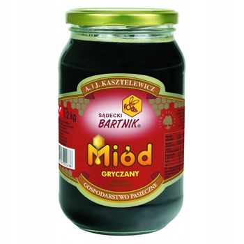 Levně Sądecki Bartnik Med včelí pohankový nektarový 1,2 kg