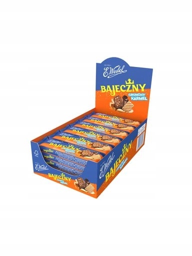Levně E.Wedel Tyčinka Báječný Crunchy Karamel E.Wedel (24 x 40 g)