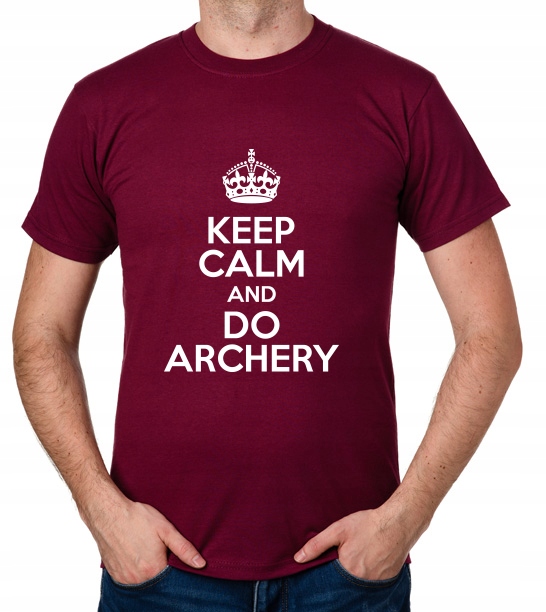 

koszulka Keep Calm And Do Archery prezent