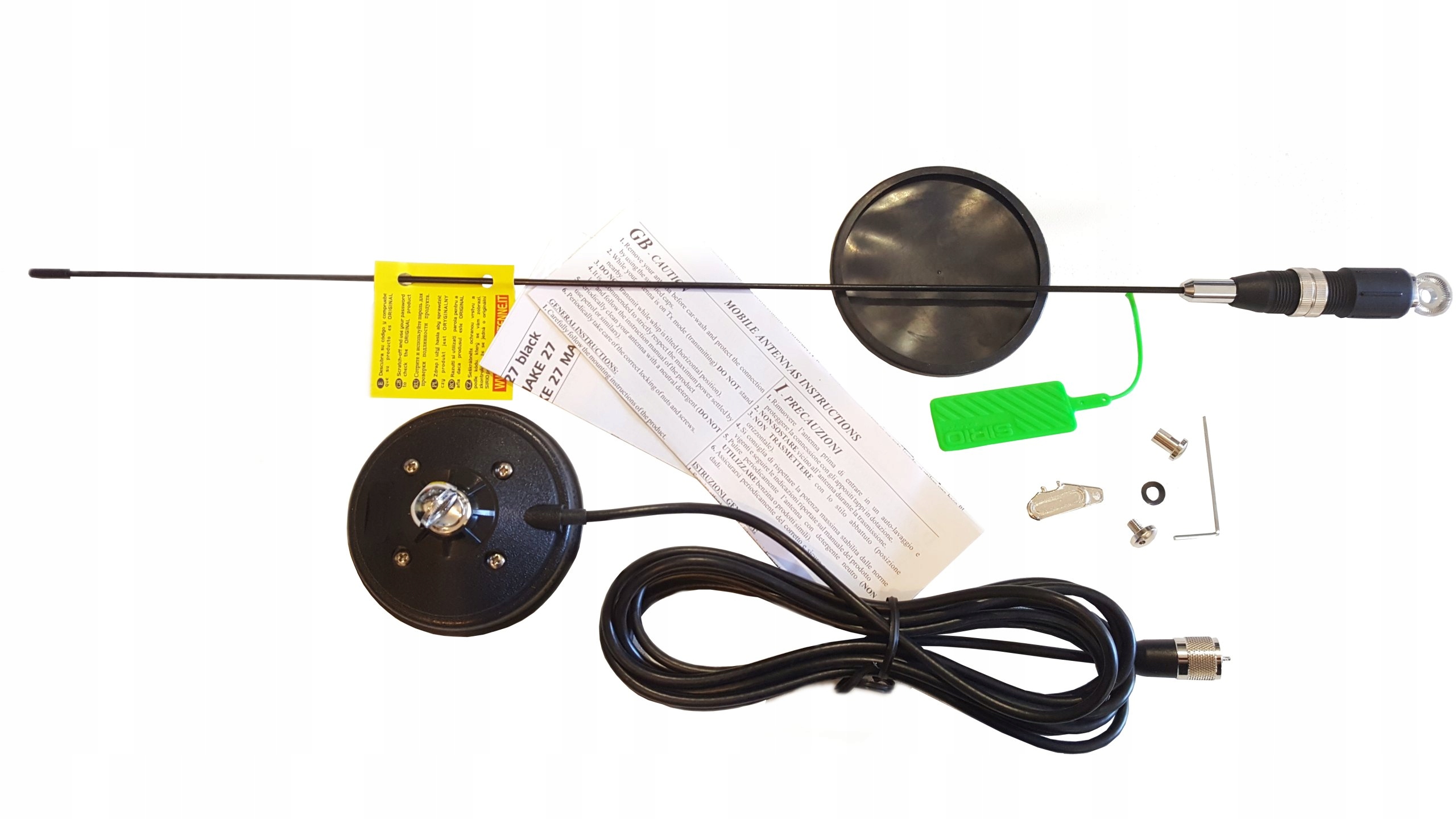 Antena CB SIRIO Mini Snake 27 MAG 100 ORYGINAL