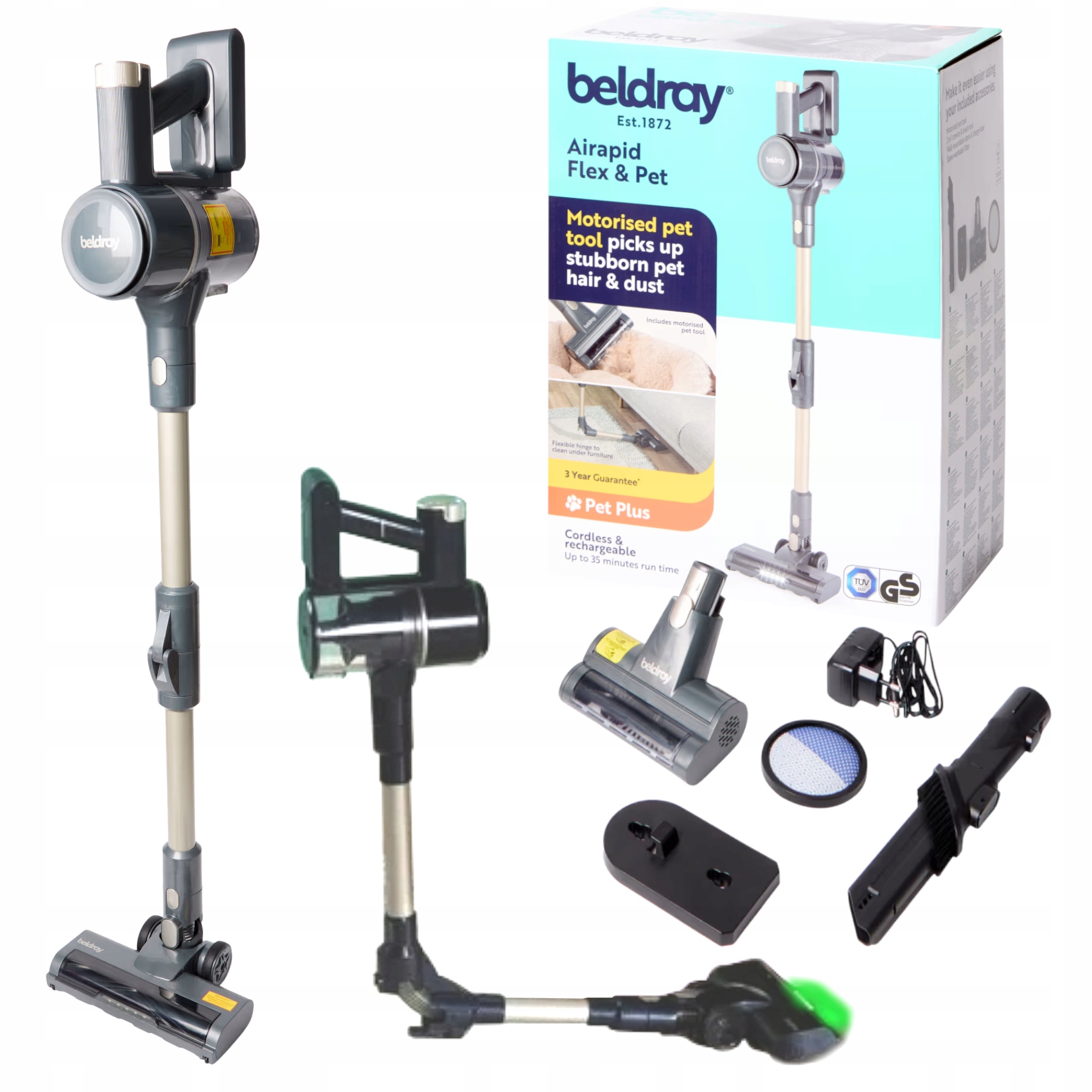 Bezprzewodowy Odkurzacz Elektryczny Pionowy Ręczny Zginany Na Sierść Kurz