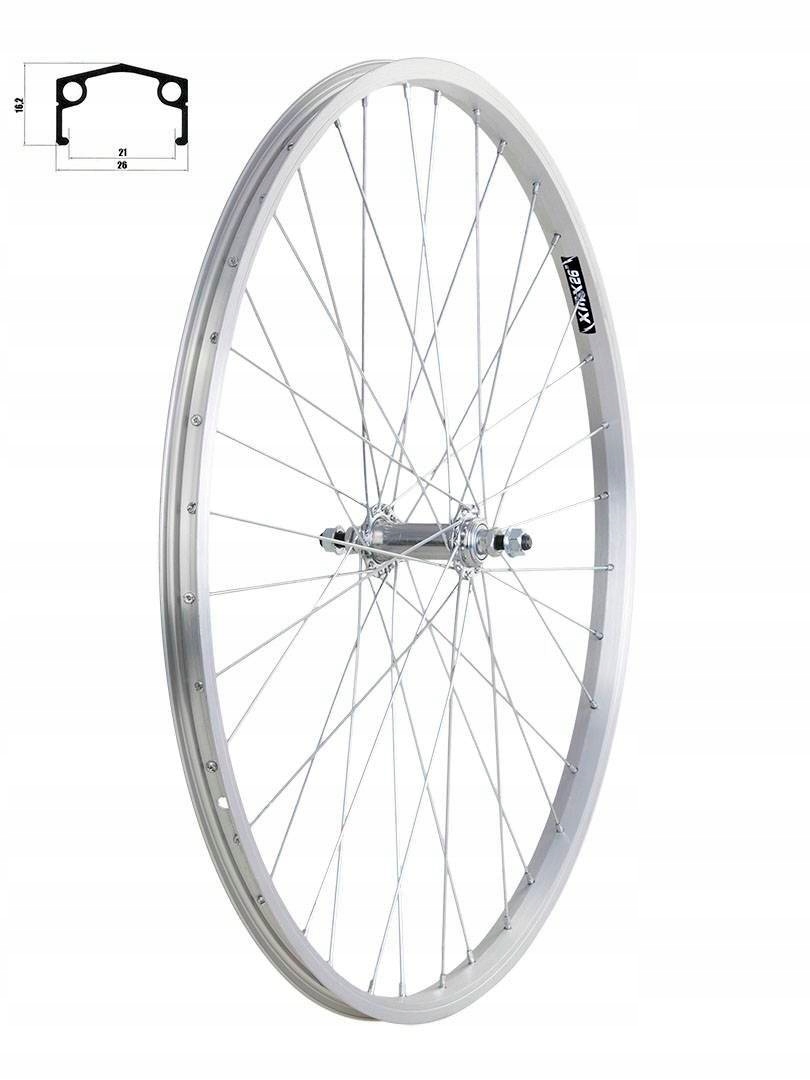 KOŁO ROWEROWE PRZEDNIE OBRĘCZ ALUMINIOWA 24" Kod producenta 31920
