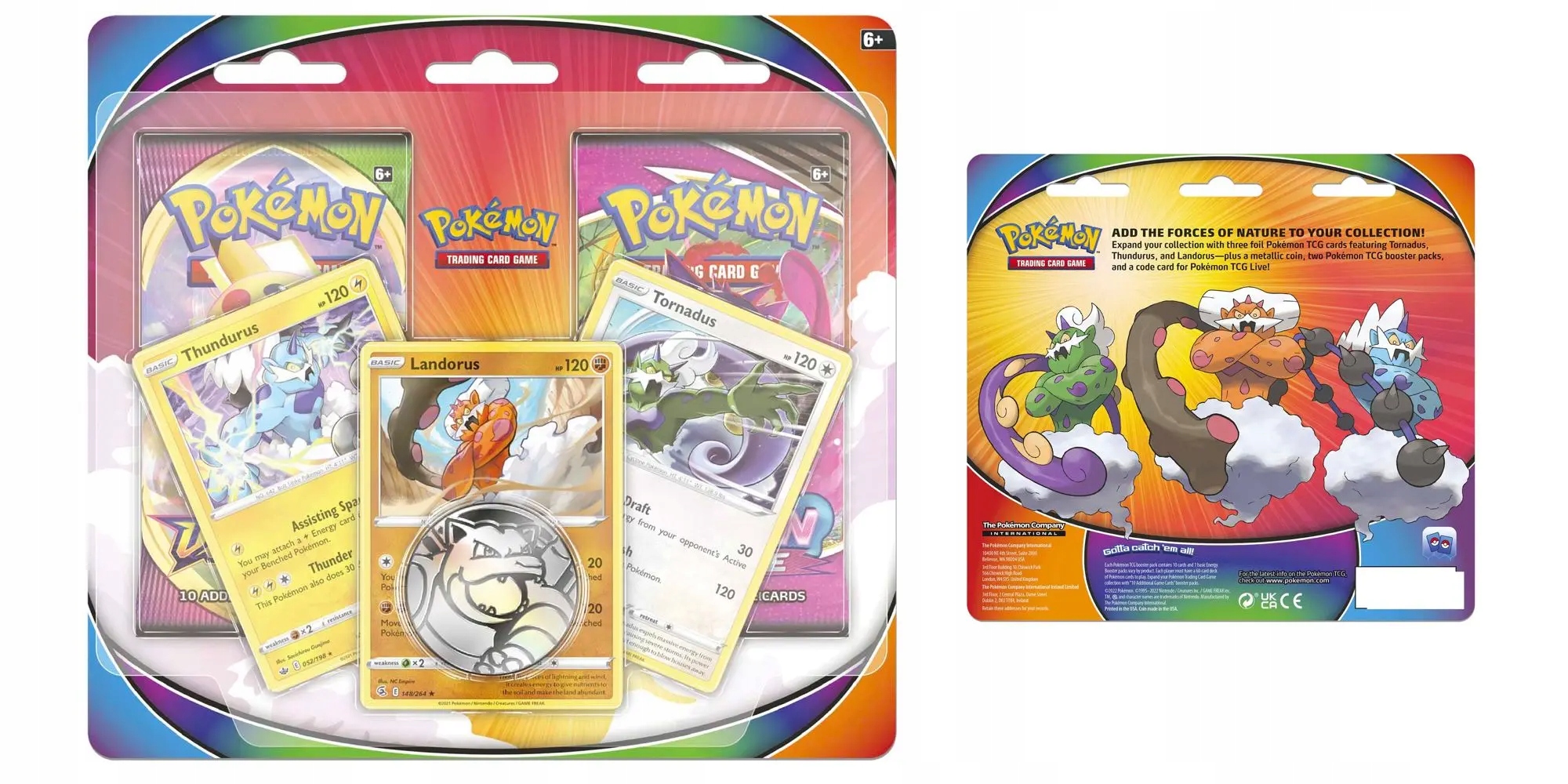 Pokemon Enhanced 2-Pack Blister Forces of Nature