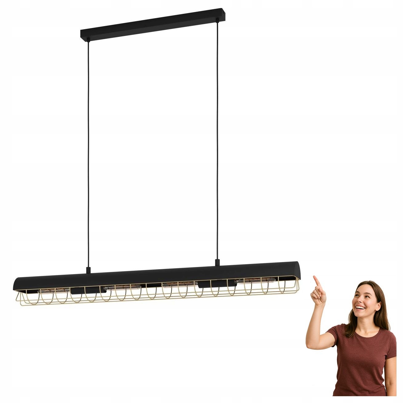 Závěsná lampa Alfonsine 390059 Eglo