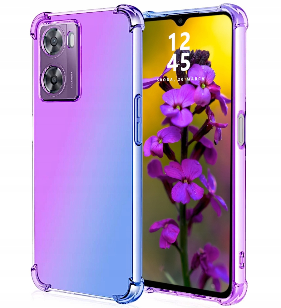 

Etui do Oppo A57 4G A57S Mieniący Kolor Szkło