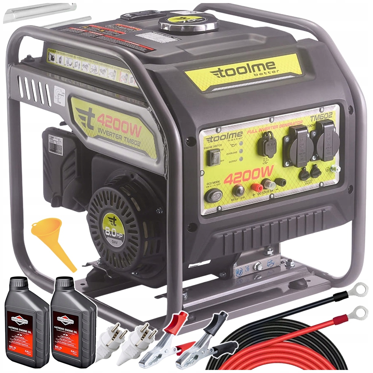 INWERTOROWY AGREGAT PRĄDOTWÓRCZY GENERATOR Miedziany AVR inverter 4200W