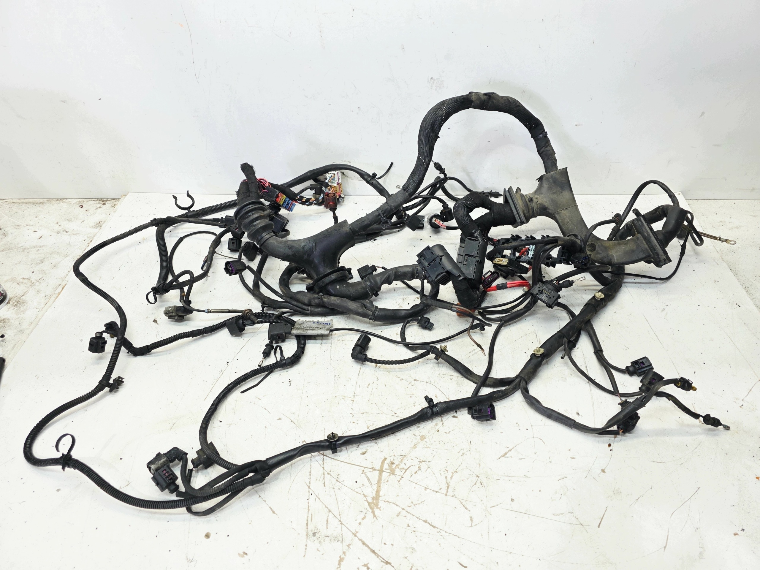 bundle motor wiring AUDI A6 C6 LIFT 3.0 TDI CDY 4F1971072PD 2/26