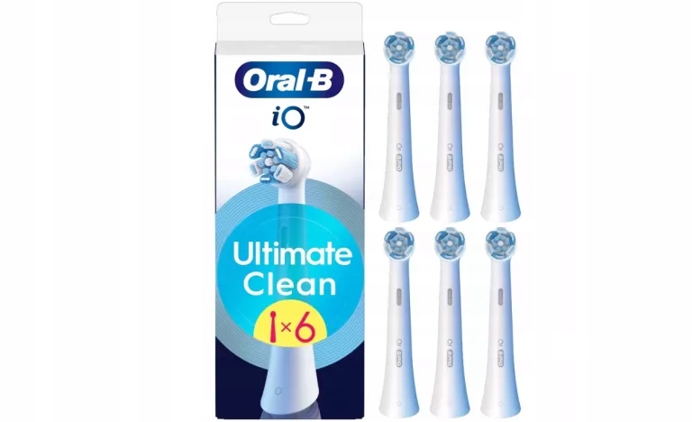 Końcówki Do Szczoteczki Oral-b Io Series Ultimate Clean Black 6 Sztuk